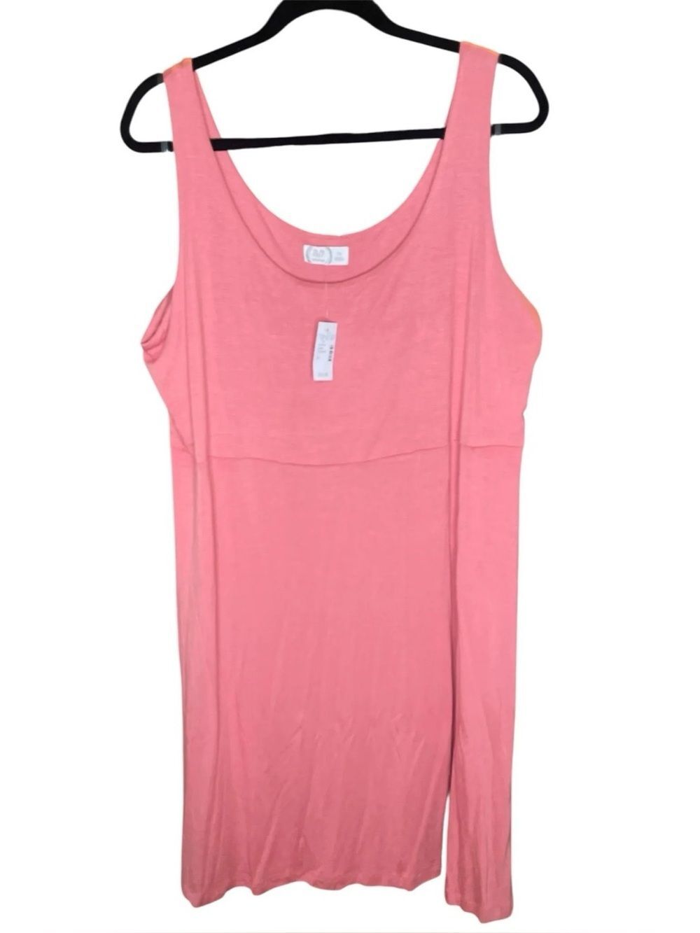 NWT Maurice’s Sleeveless Dress with pockets Pink Coral